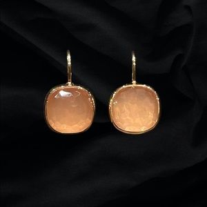 Pomellato Cipria Rose Quartz & 18k Rose Gold Earrings
